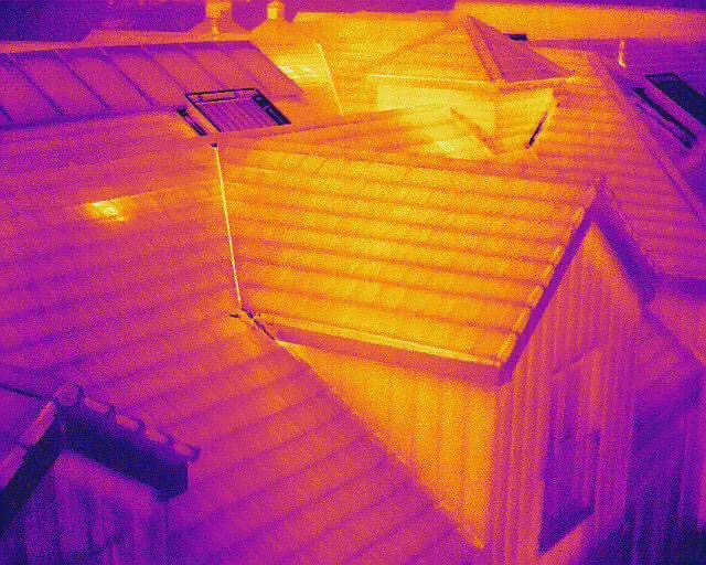 Thermal Imaging Roof Survey Image Craigavon